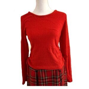 Red Knit Sweater